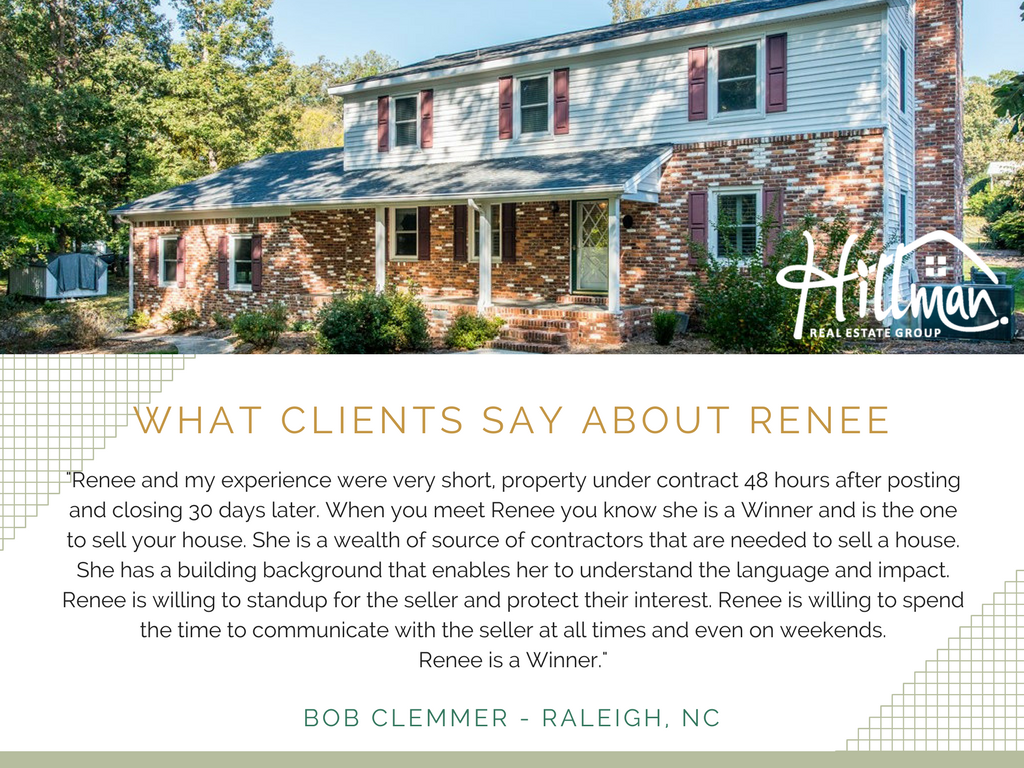 Renee Hillman real estate broker review